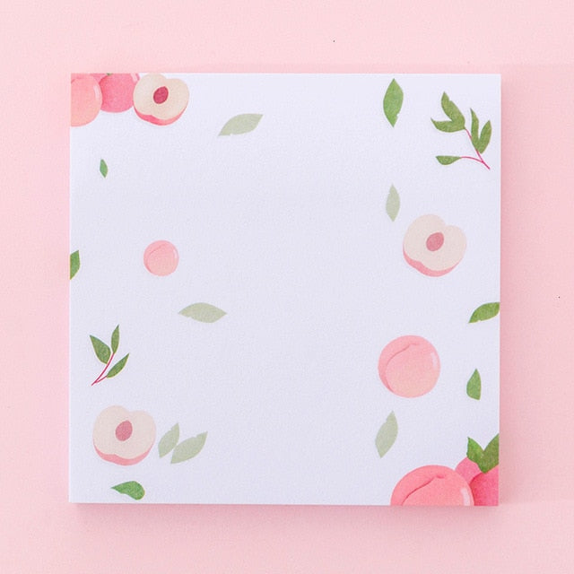 Kawaii Flower Creative Memo Pad Sticky Notes