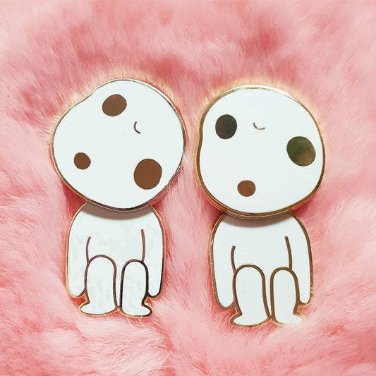 Kawaii Princess Mononokes Hard Enamel Pin