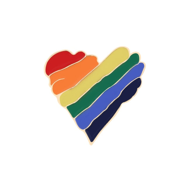LGBTQ+ Flag Rainbow Pin