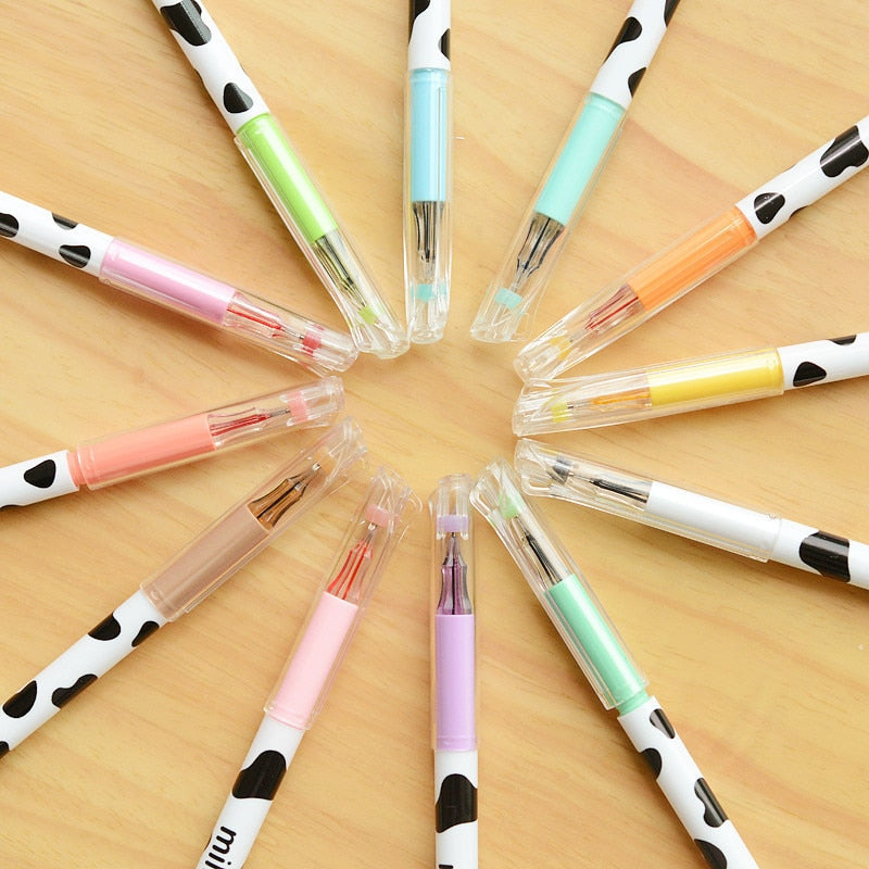 12pcCute Cow Pen