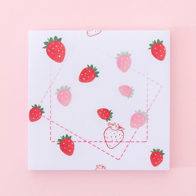 Kawaii Flower Creative Memo Pad Sticky Notes