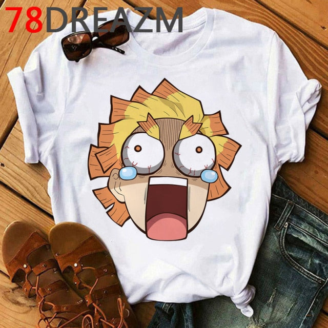 Demon Slayer T Shirt Women Kawaii