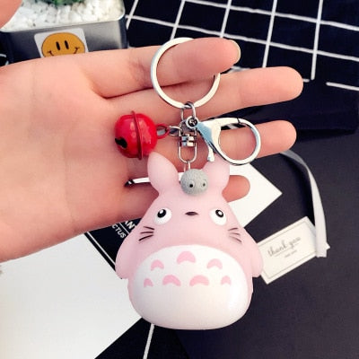 Cute Totoro Animal Keyring