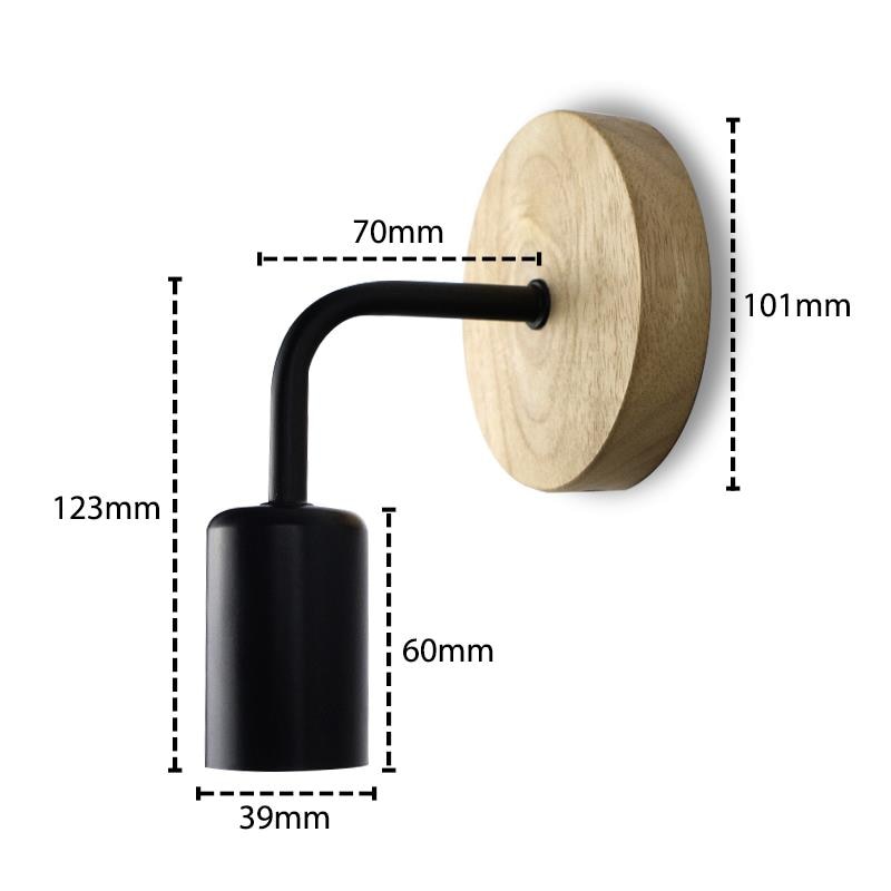 Wood Wall Sconce Wall