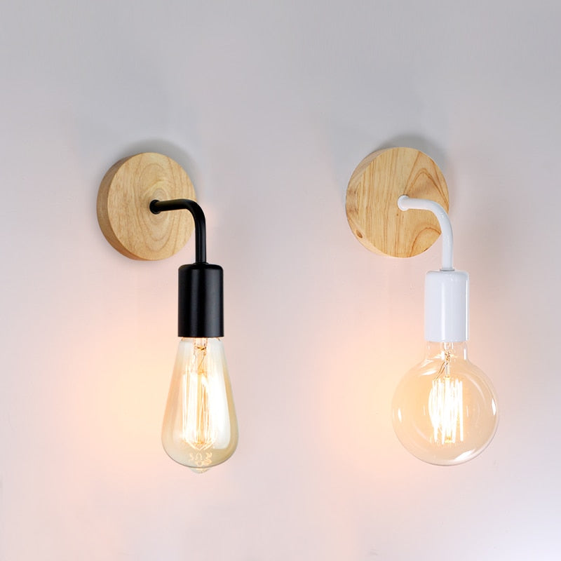 Wood Wall Sconce Wall