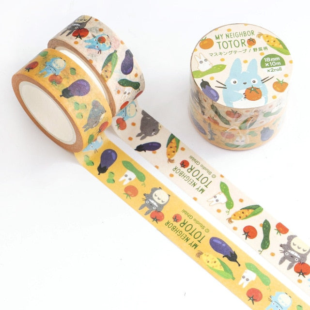 Kawaii Cartoon Totoro Washi Tape
