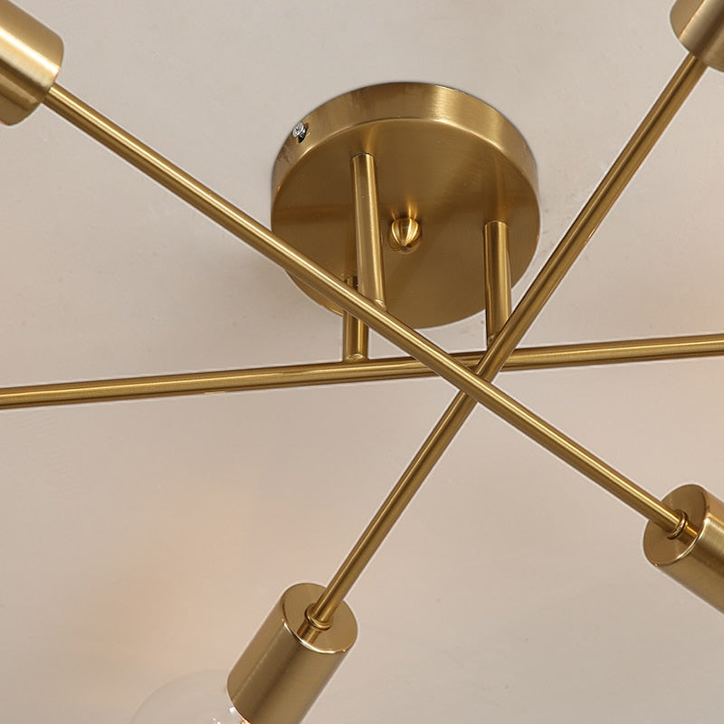 Nordic Modern Sputnik Chandelier