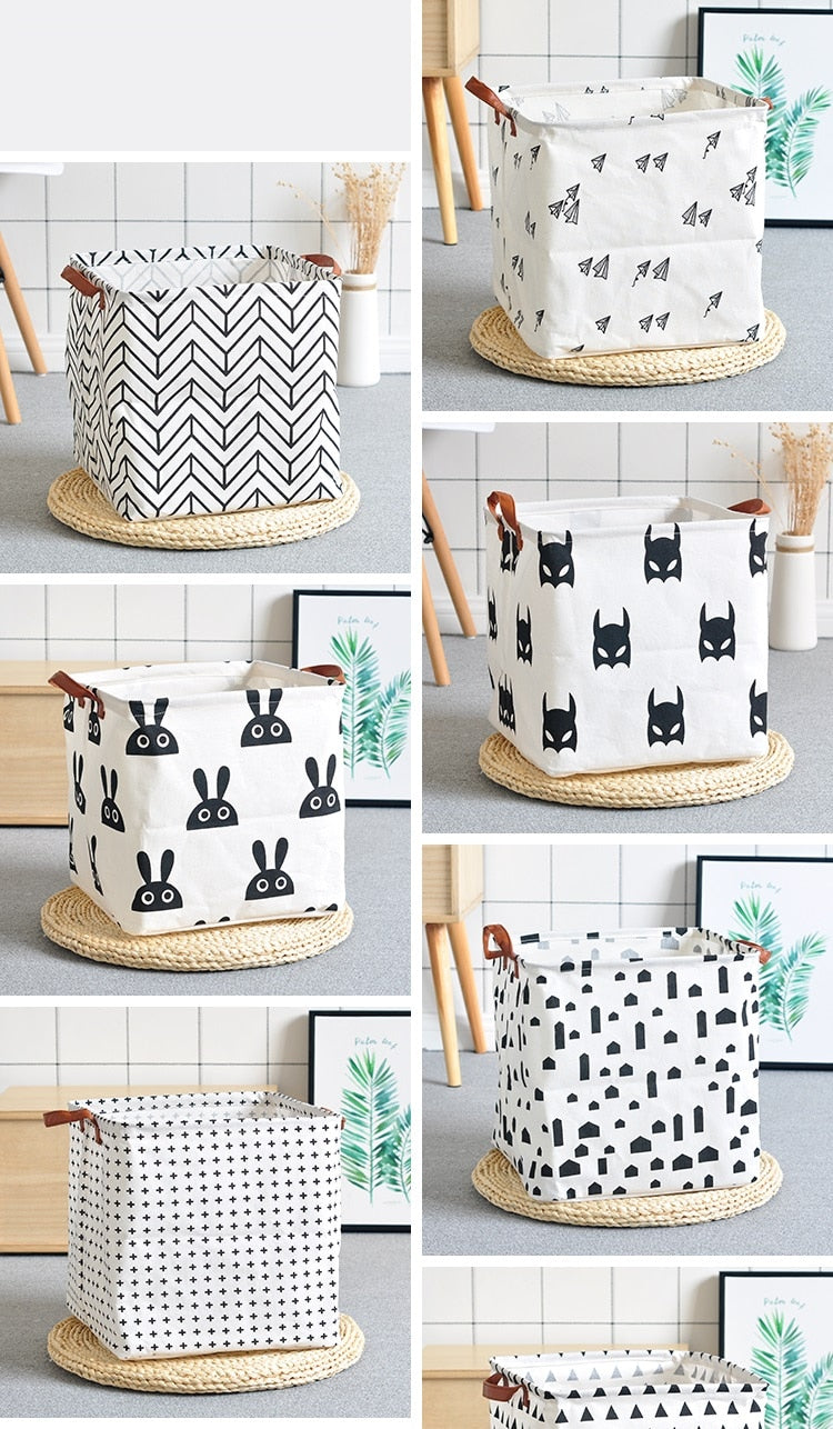 Cube Folding Storage Basket For Kids