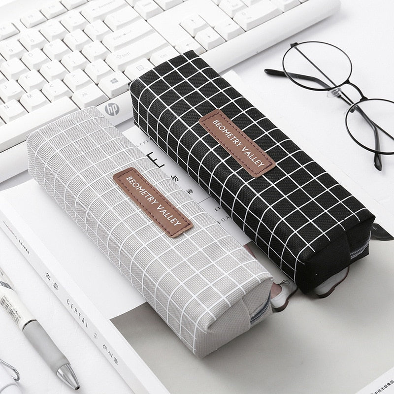 Cute Kawaii Canvas Pencil Case