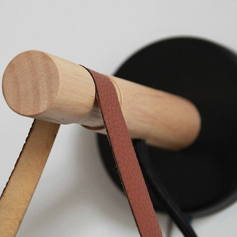 Nordic Leather Strap Wall Lamps