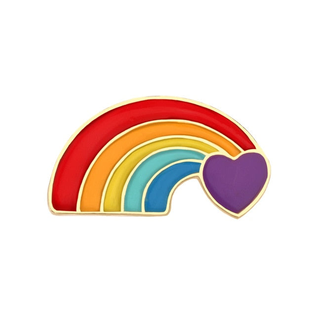 LGBTQ+ Flag Rainbow Pin