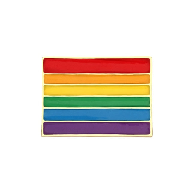 LGBTQ+ Flag Rainbow Pin