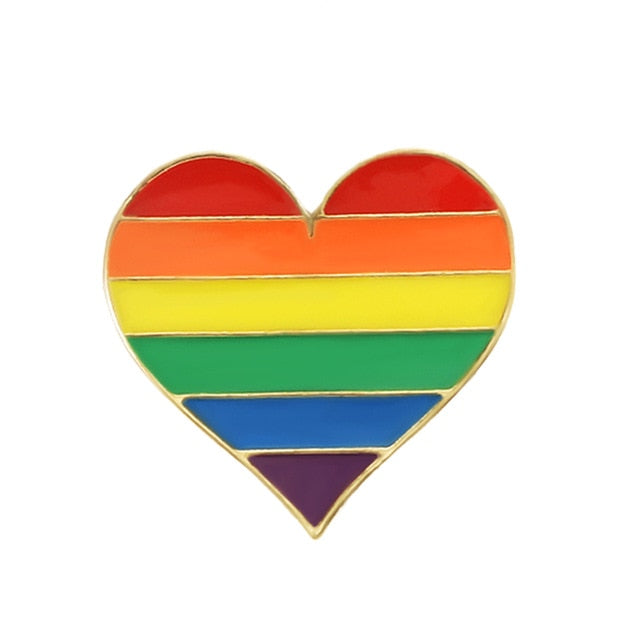 LGBTQ+ Flag Rainbow Pin