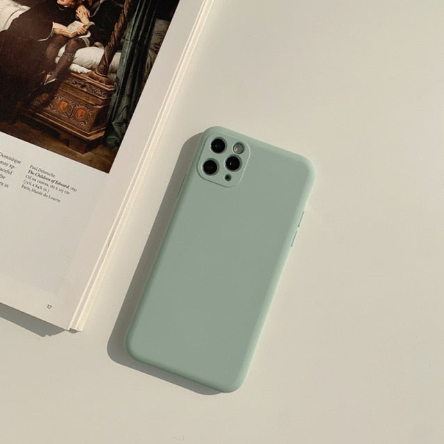simple color kawaii Japanese Phone Case for apple