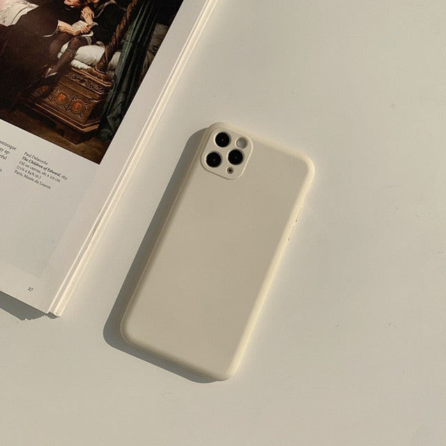 simple color kawaii Japanese Phone Case for apple
