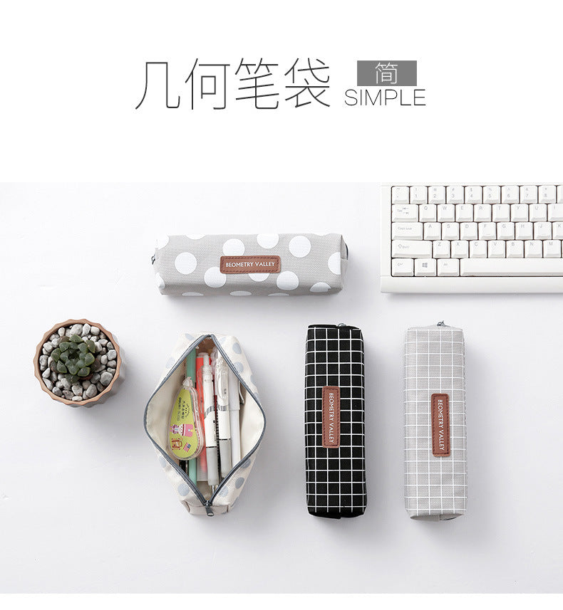 Cute Kawaii Canvas Pencil Case