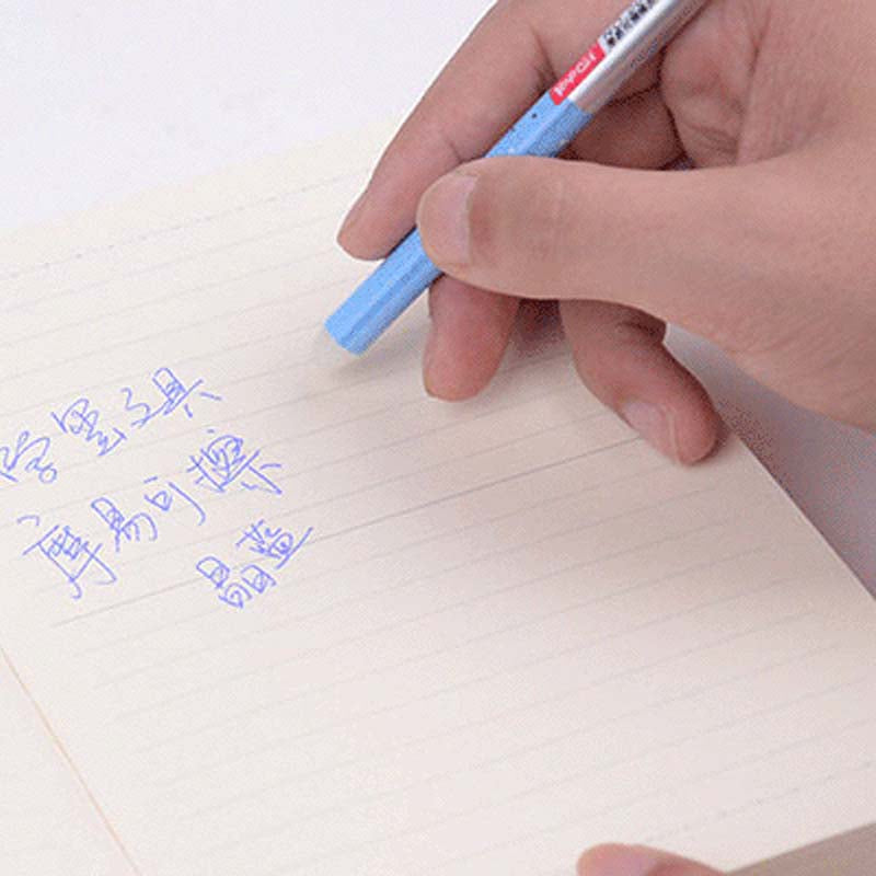 4Pcs/Set Cute Cat Erasable Pen 0.38mm Washable Magical Gel Pen Blue Ink Refills Kids School Stationery Office Accessories