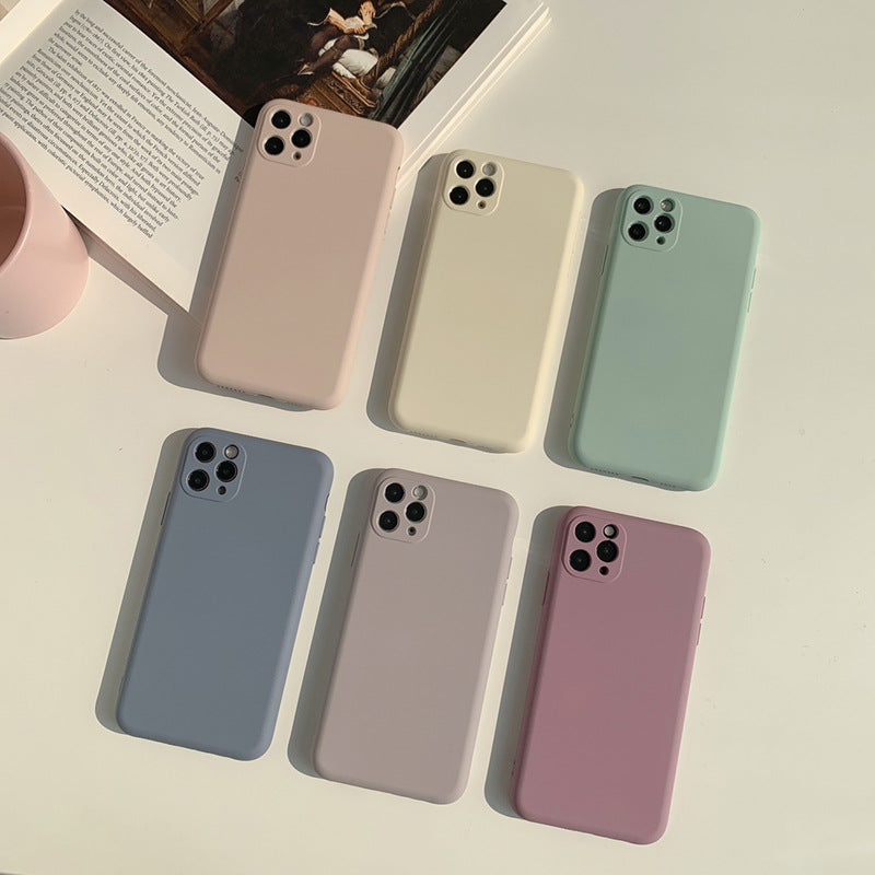 simple color kawaii Japanese Phone Case for apple