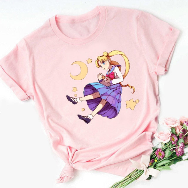 Usagi Tsukino/ Sailor Moon Femme T-Shirt