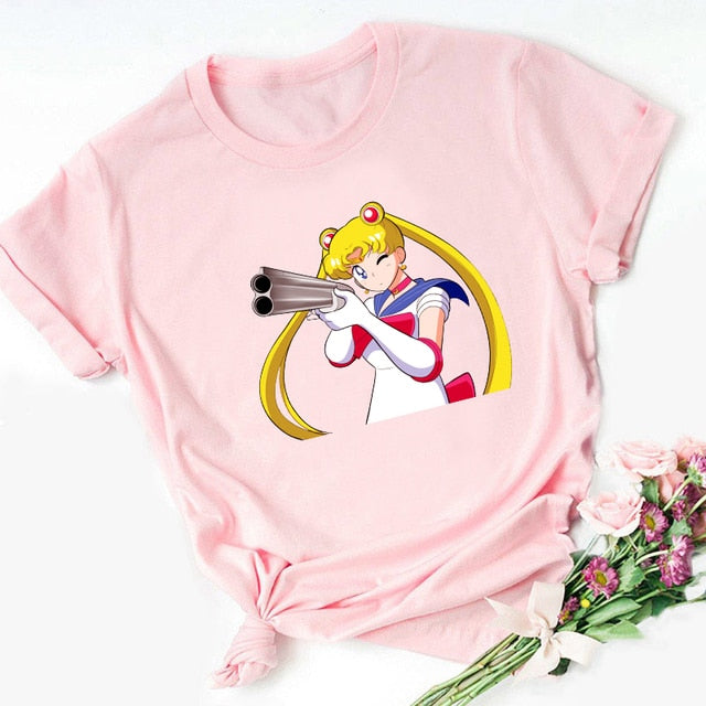 Usagi Tsukino/ Sailor Moon Femme T-Shirt