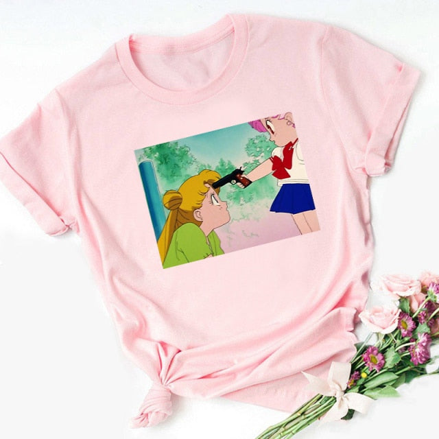 Usagi Tsukino/ Sailor Moon Femme T-Shirt