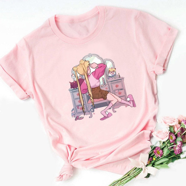 Usagi Tsukino/ Sailor Moon Femme T-Shirt