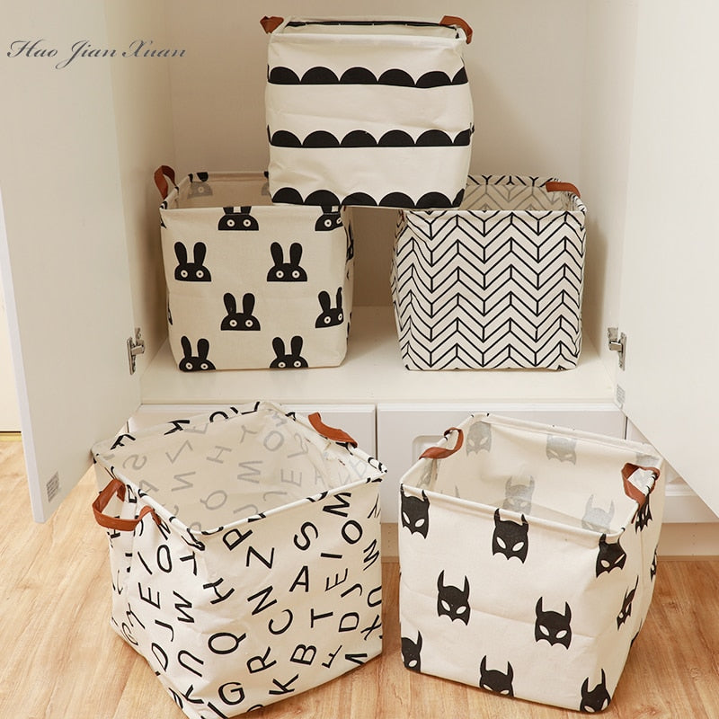 Cube Folding Storage Basket For Kids