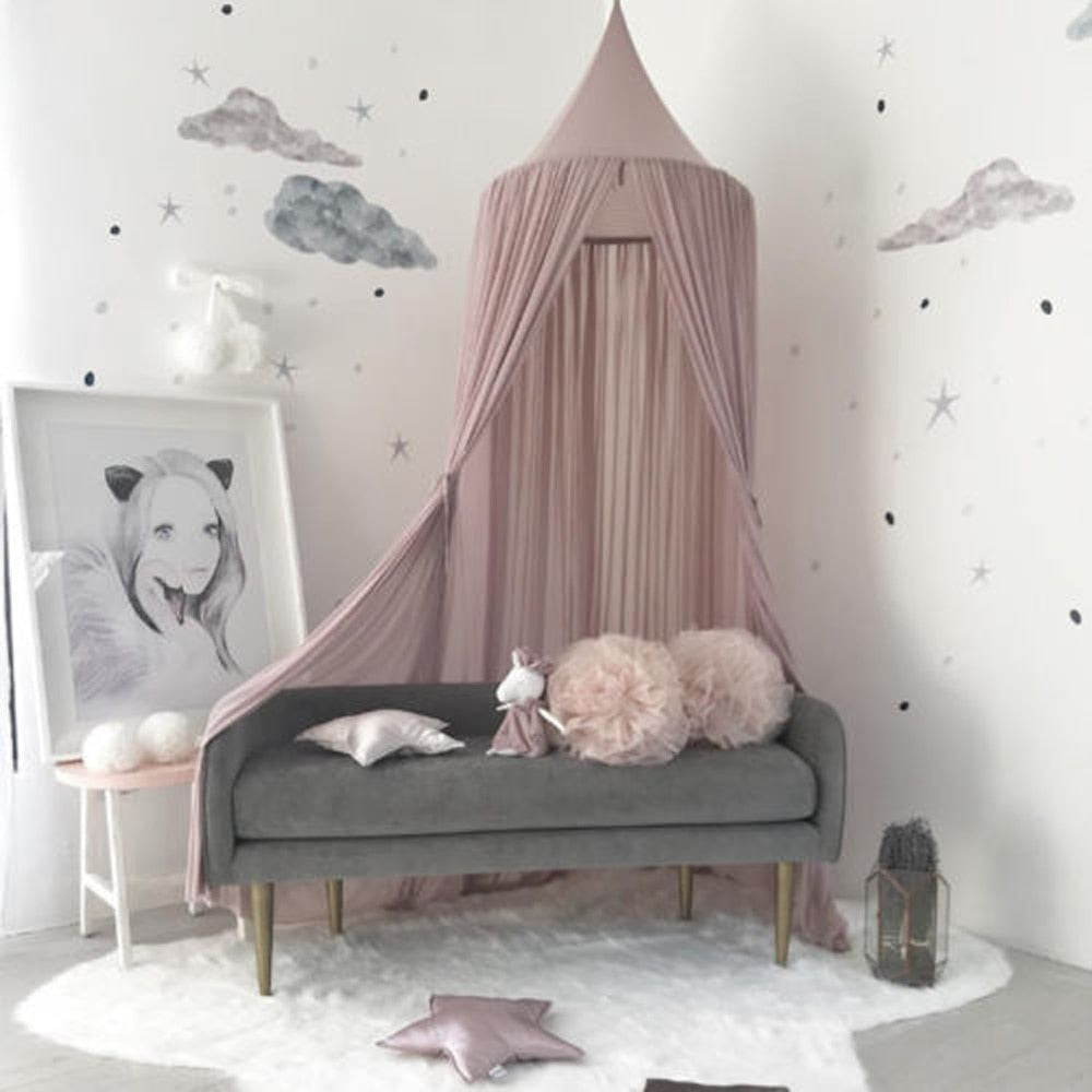 Nordic Style Princess Chiffon Canopy