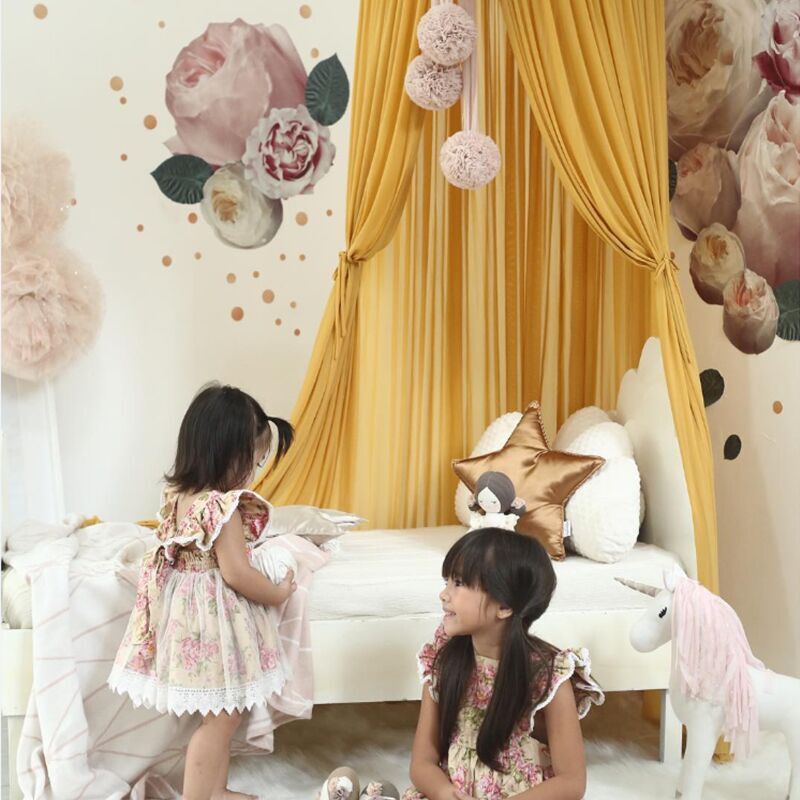 Nordic Style Princess Chiffon Canopy
