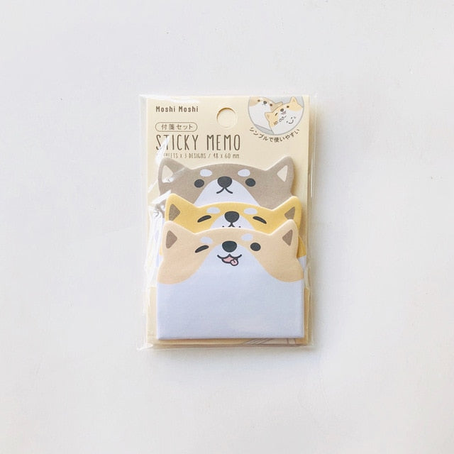 45 Sheets/Pack Kawaii Penguin Pig Bear Cat Memo Pads