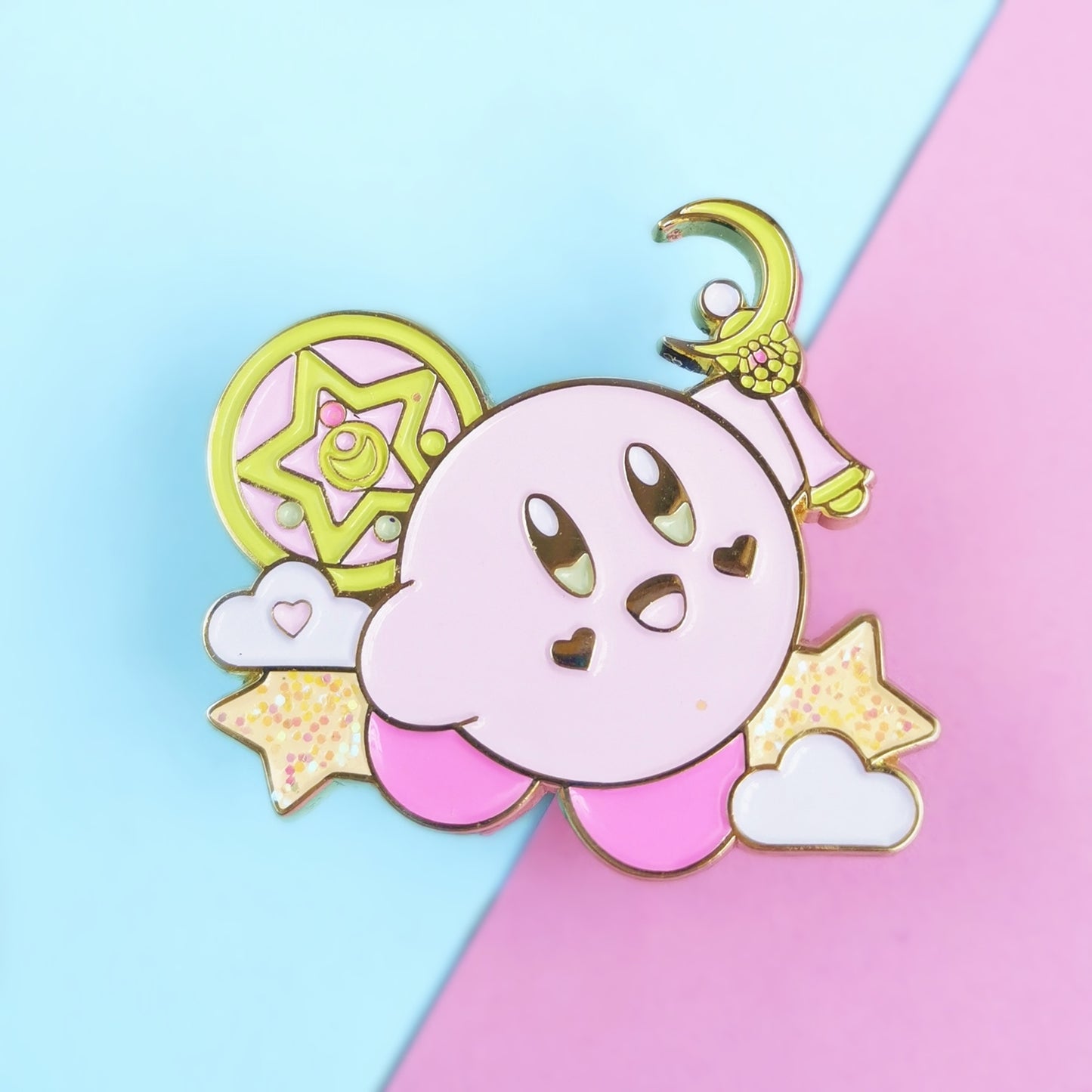 Cute Sailor Moon Kirbyy Enamel Pin