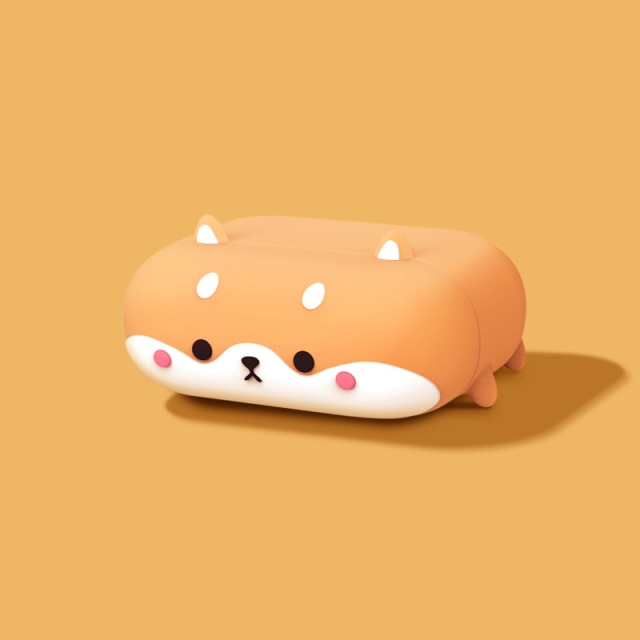 Shiba Inu Soft Silicone Cover For Airpods