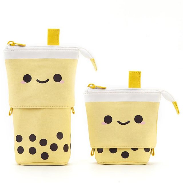 Creative Retractable canvas pencil case
