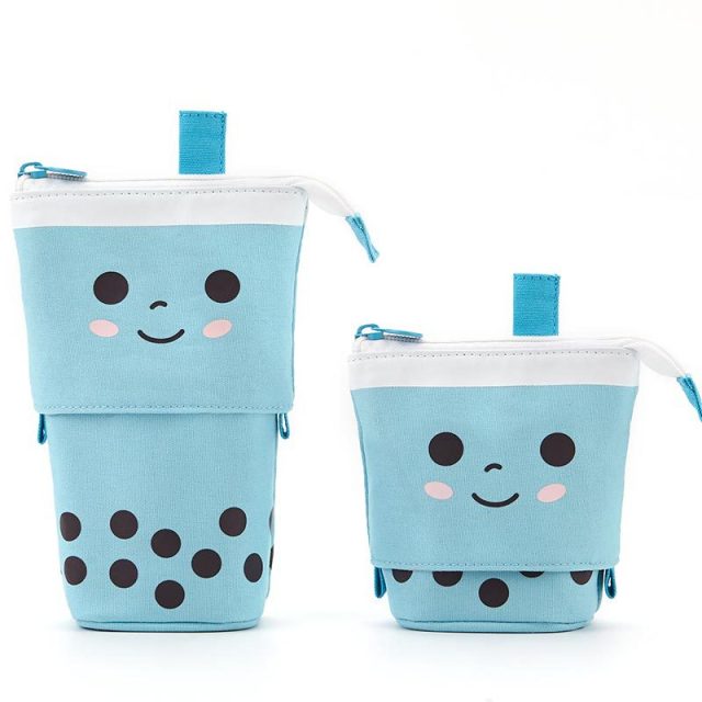 Creative Retractable canvas pencil case