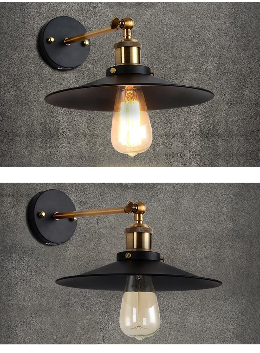 Vintage Industrial Wall Lamps