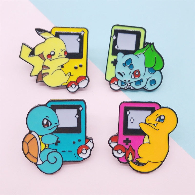 Cute Pokemon Badge Enamel Pins