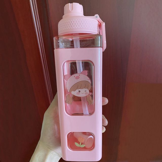 Kawaii Bear Pastel Water Bottle
