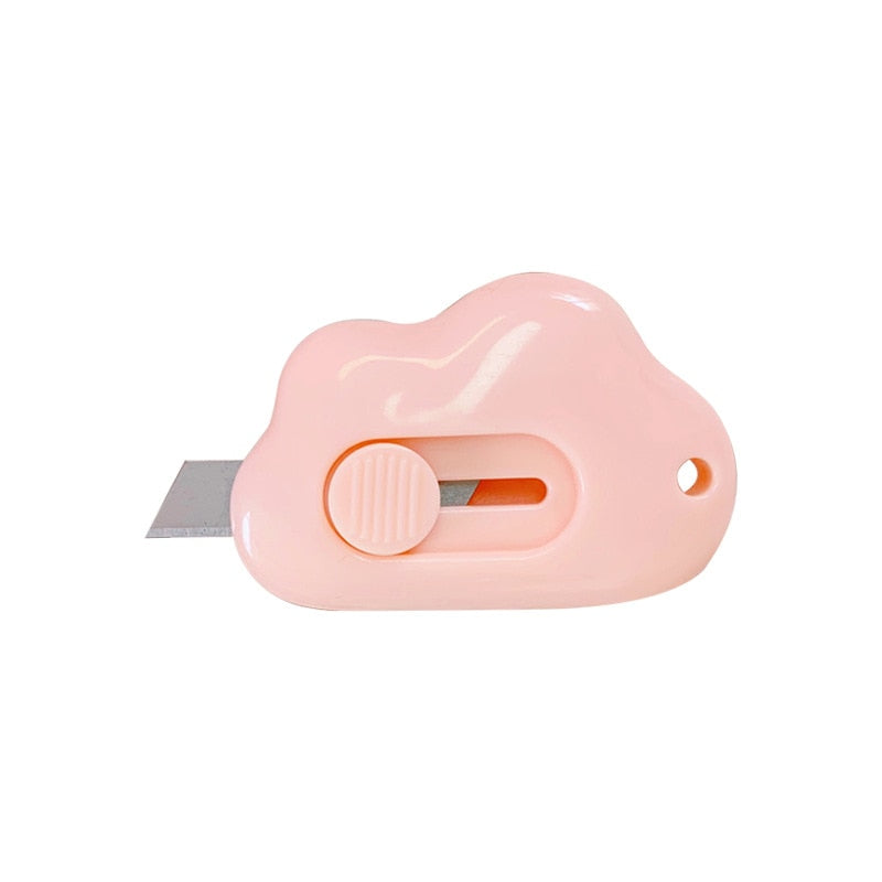 Kawaii Mini Pocket Clouds Art Box Cutter