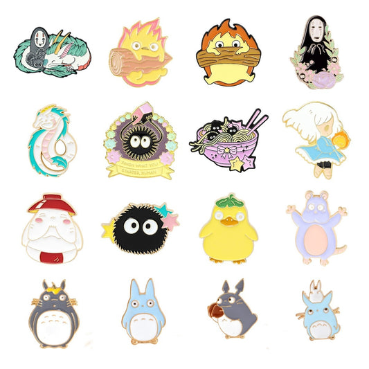 Japanese Anime Enamel Pins