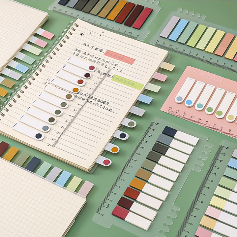 200 Sheets Retro Memo Pad Posted It Sticky Notes Paper Sticker