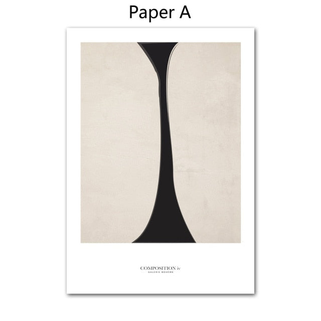Minimalist style Abstract Wall Art Canvas/Paper