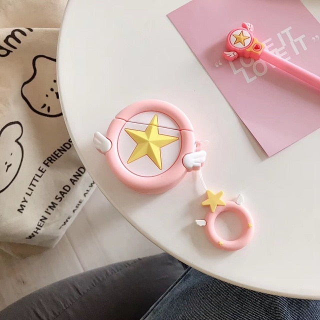 Kawaii Anime Cat Earphone Cases For Apple Airpods