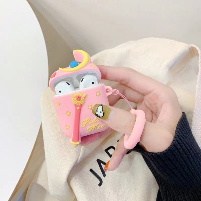 Kawaii Anime Cat Earphone Cases For Apple Airpods