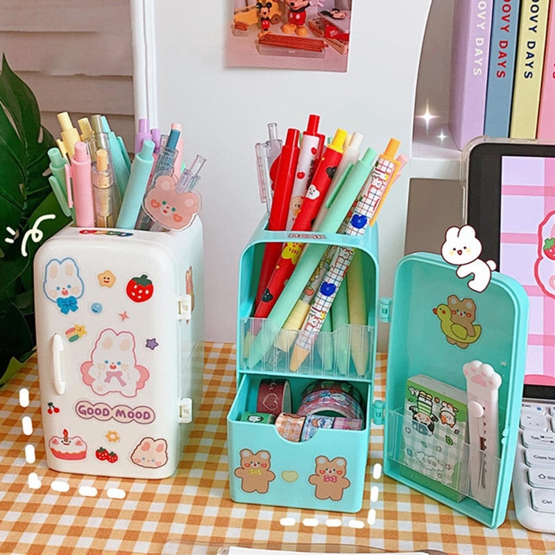 Kawaii Refrigerator Pen Holder Multi Functional