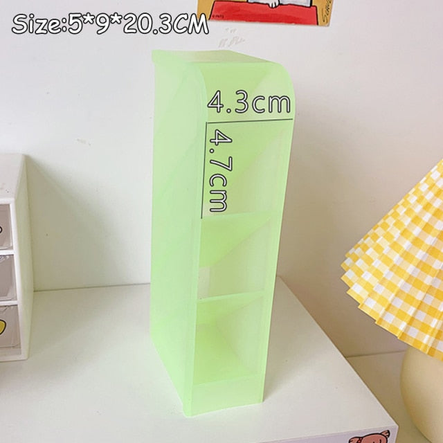 Kawaii Macaroon Color 4 Gird Desktop Organizer