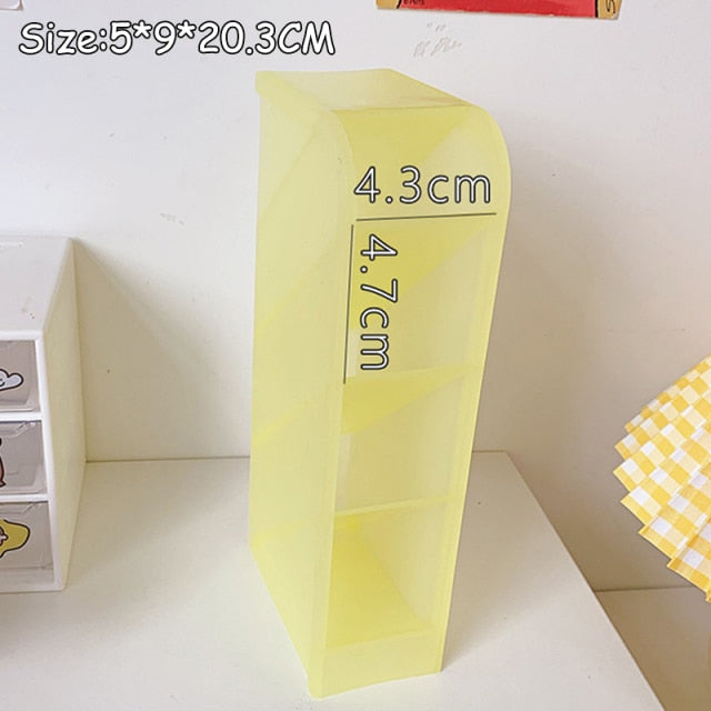 Kawaii Macaroon Color 4 Gird Desktop Organizer