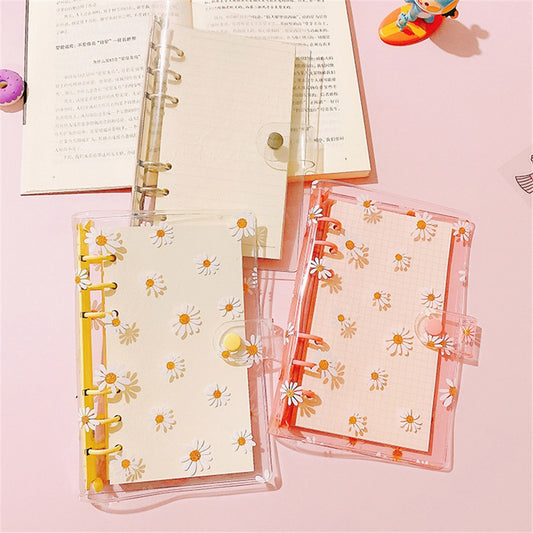A5/A6 Loose Leaf Cute Daisy Notebook