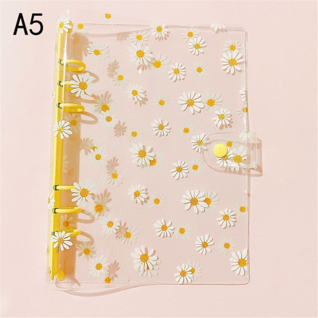 A5/A6 Loose Leaf Cute Daisy Notebook