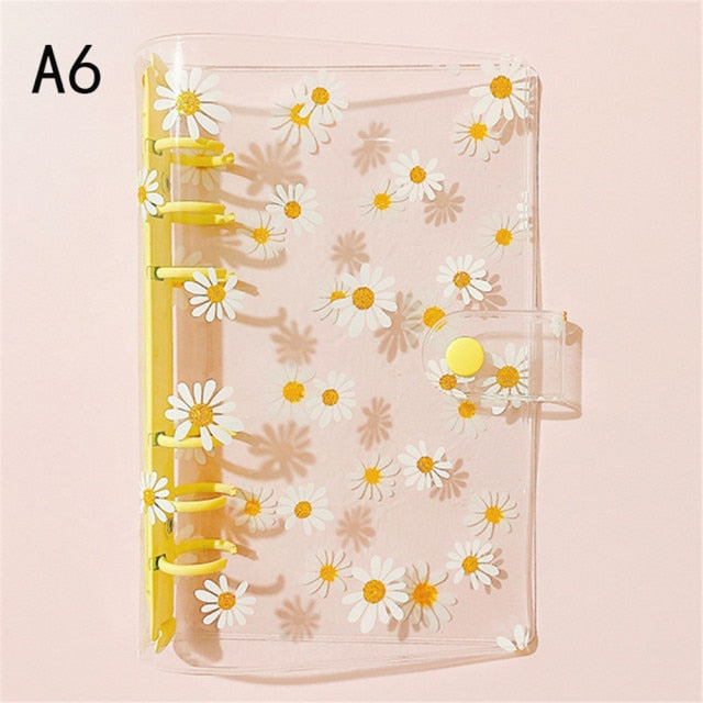 A5/A6 Loose Leaf Cute Daisy Notebook