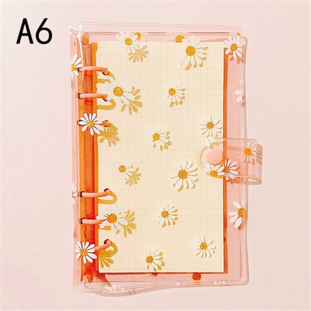 A5/A6 Loose Leaf Cute Daisy Notebook